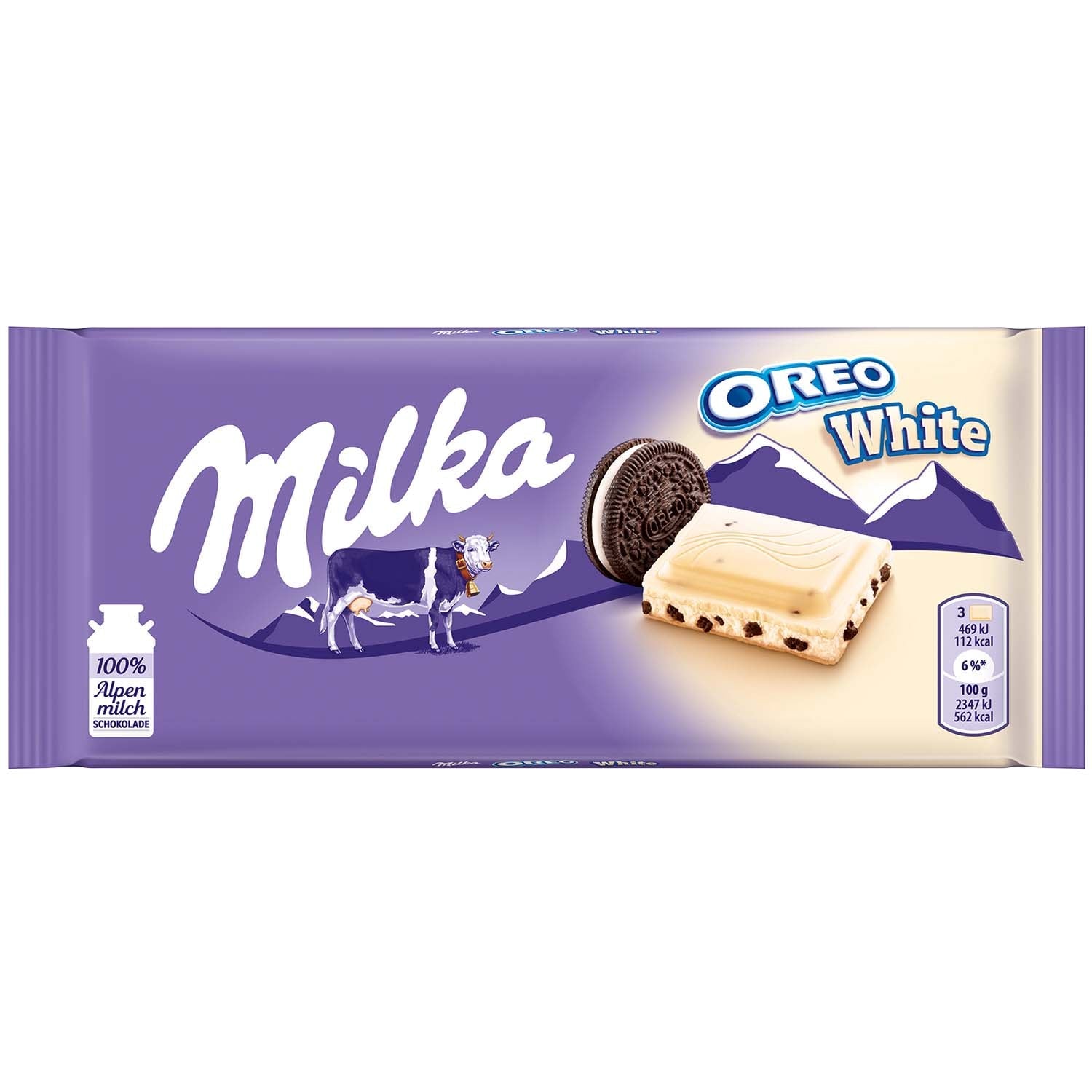 Milka Oreo White 100g Weiße Schokolade - Candyshop.ch