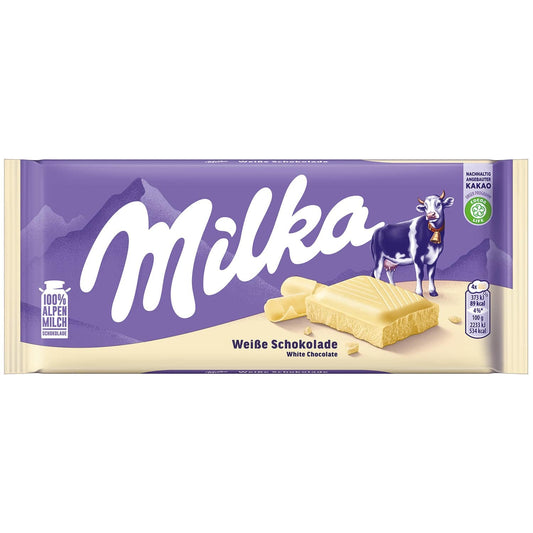 Milka Weiße Schokolade 100g - Candyshop.ch