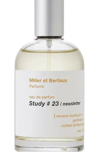 MILLER ET BERTAUX Miller Et Bertoux Study 23 Eau de Parfum 100 ml