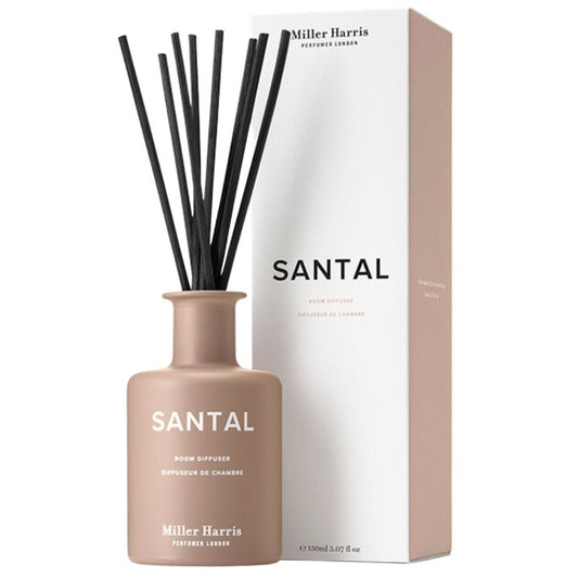 Miller Harris Aroma-Rattanstäbchen-Diffusor Miller Harris, Santal, Stick, Aroma Reed Diffuser Regular