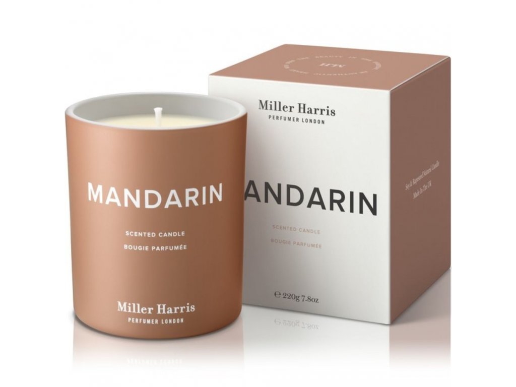 Miller Harris Duftkerze Miller Harris, Mandarin, Scented Candle, 220 g Regular