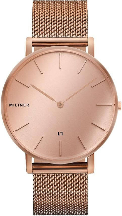 MILLNER 8425402504376 Analoguhr Armbanduhr 39 mm