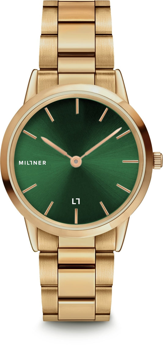 MILLNER 8425402506080 Analoguhr Armbanduhr 40 mm