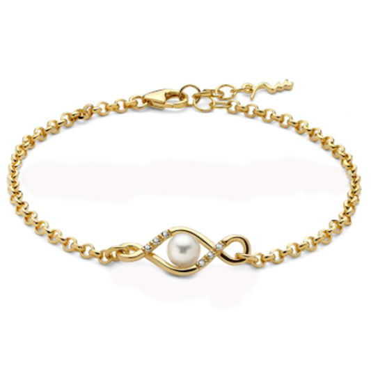 MILUNA Armband mit Perlen PBR3247G – Produktansicht