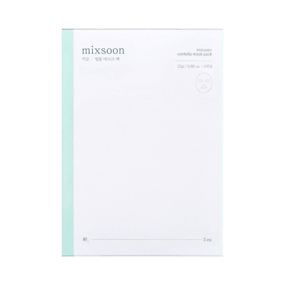 Mixsoon Mixsoon, Centella, Beruhigend, Gesichtsmaske, Gesicht, 25 g Regular