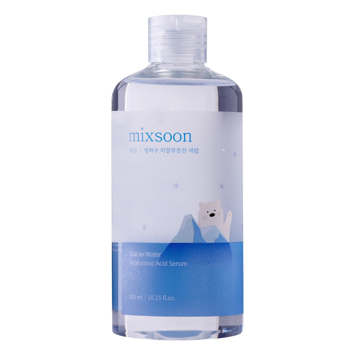 Mixsoon Mixsoon, Glacier Water Hyaluronic Acid, Hydratisierend, Serum, Für das Gesicht, 300 ml Regular