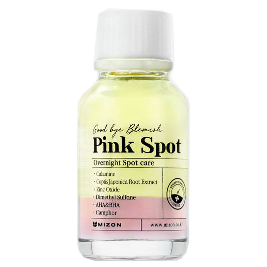 Mizon Mizon, Goodbye Blemish Pink Spot, Anti Fleck, Nacht, Lokale Behandlungslotion, Für das Gesicht, 19 ml Regular
