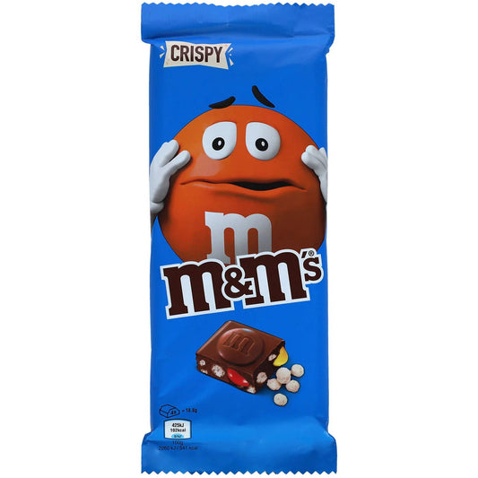 M&M'S Crispy Tafel 150g - Candyshop.ch