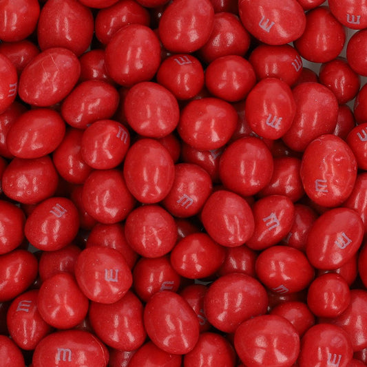 M&M'S Peanut Red 1kg Erdnüsse in Milchschokolade mit Zucker-Überzug - Candyshop.ch