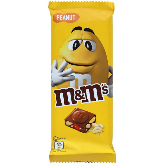 M&M'S Peanut Tafel 165g - Candyshop.ch