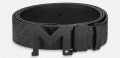 MONTBLANC LEATHER M BUCKLE EMBOSSED REVERSIBLE LEATHER BELT 129443 Accessoires Leder ansicht-2