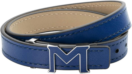 MONTBLANC LEATHER M LOGO 129500 Accessoires Leder