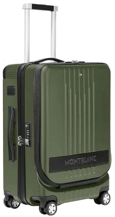 MONTBLANC LEATHER MOD. CABIN TROLLEY WITH FRONT POCKET - 38X55X23 (37 L) MB198352 Accessoires