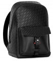 MONTBLANC LEATHER MONTBLANC MONOGRAM BACKPACK WITH M LOCK BUCKLE 4810 - 30X41X13 MB130019 Accessoires Leder ansicht-2