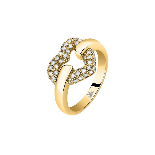 MORELLATO GIOIELLI BAGLIORI Size 12 Damen Ring aus Edelstahl in Gold SAVO28012 – Produktansicht