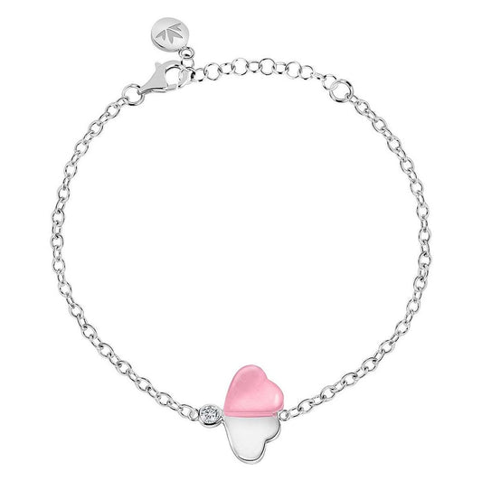 MORELLATO GIOIELLI DOPPIO CUORE Damen Armband aus Silber 925 in Silber SASM11 – Produktansicht