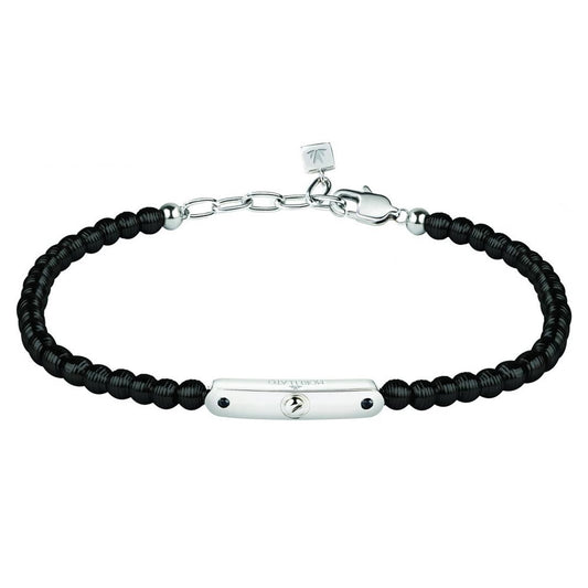 MORELLATO GIOIELLI MISTER Herren Armband aus Edelstahl in Schwarz SANF06 – Produktansicht