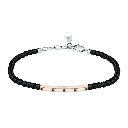 MORELLATO GIOIELLI MISTER Herren Armband aus Edelstahl in Schwarz SANF09 – Produktansicht