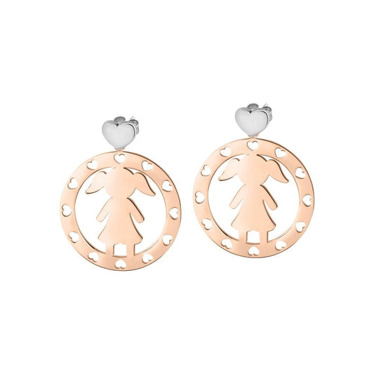 MORELLATO GIOIELLI TALISMANI Damen Ohrstecker aus Edelstahl in Gold SAQE03 – Produktansicht