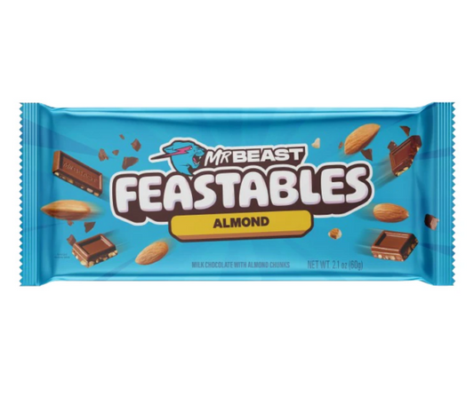 Mr. Beast Bar Feastables Almond 60g - Candyshop.ch