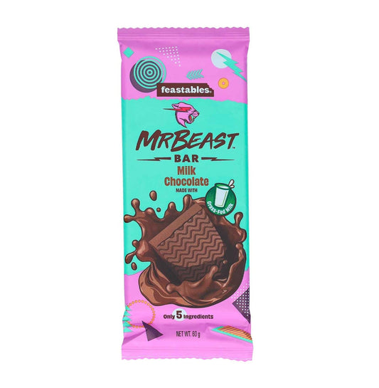 Mr. Beast Bar Milk Chocolate 60g Milchschokolade - Candyshop.ch