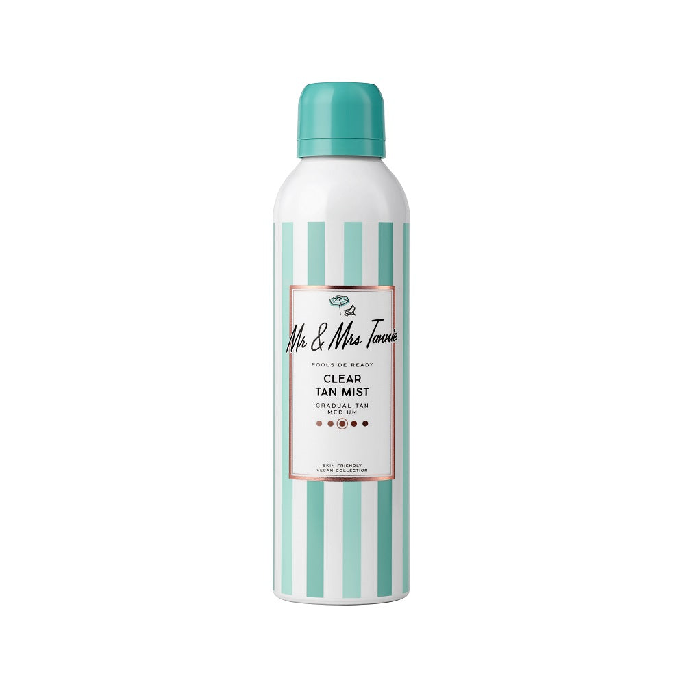 Mr & Mrs Tannie Clear Tan Mist – Natürliches Selbstbräunungsspray 200 ml