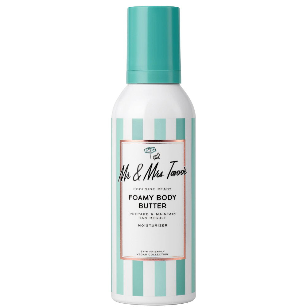 Mr & Mrs Tannie Mr & Mrs Tannie, Body Foamy Butter, Aloe Vera, Feuchtigkeitsspendend, Körperbutter, 200 ml Regular