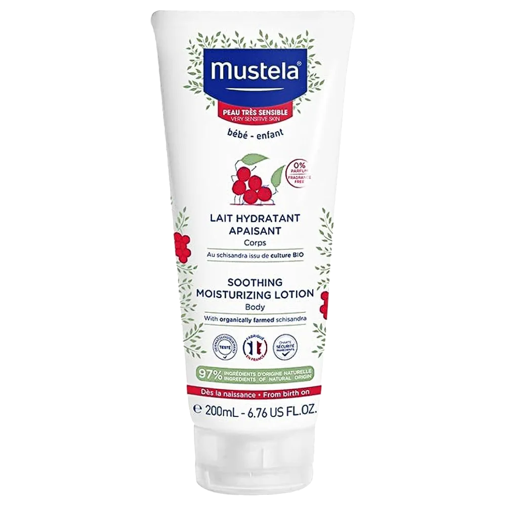 Mustela Mustela, Baby, Schisandra, Beruhigend, Körpermilch, 200 ml Regular