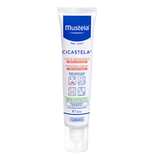 Mustela Cicastela Reparatur-Sahne 40 ml – Sanfte Pflege für empfindliche Kinderhaut