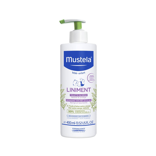 Mustela Liniment 400 ml – Sanfte Reinigung & Pflege für zarte Babyhaut