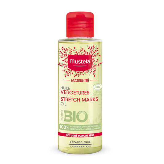 Mustela Mustela, Maternity, Gegen Dehnungsstreifen, Körperöl, 105 ml Regular