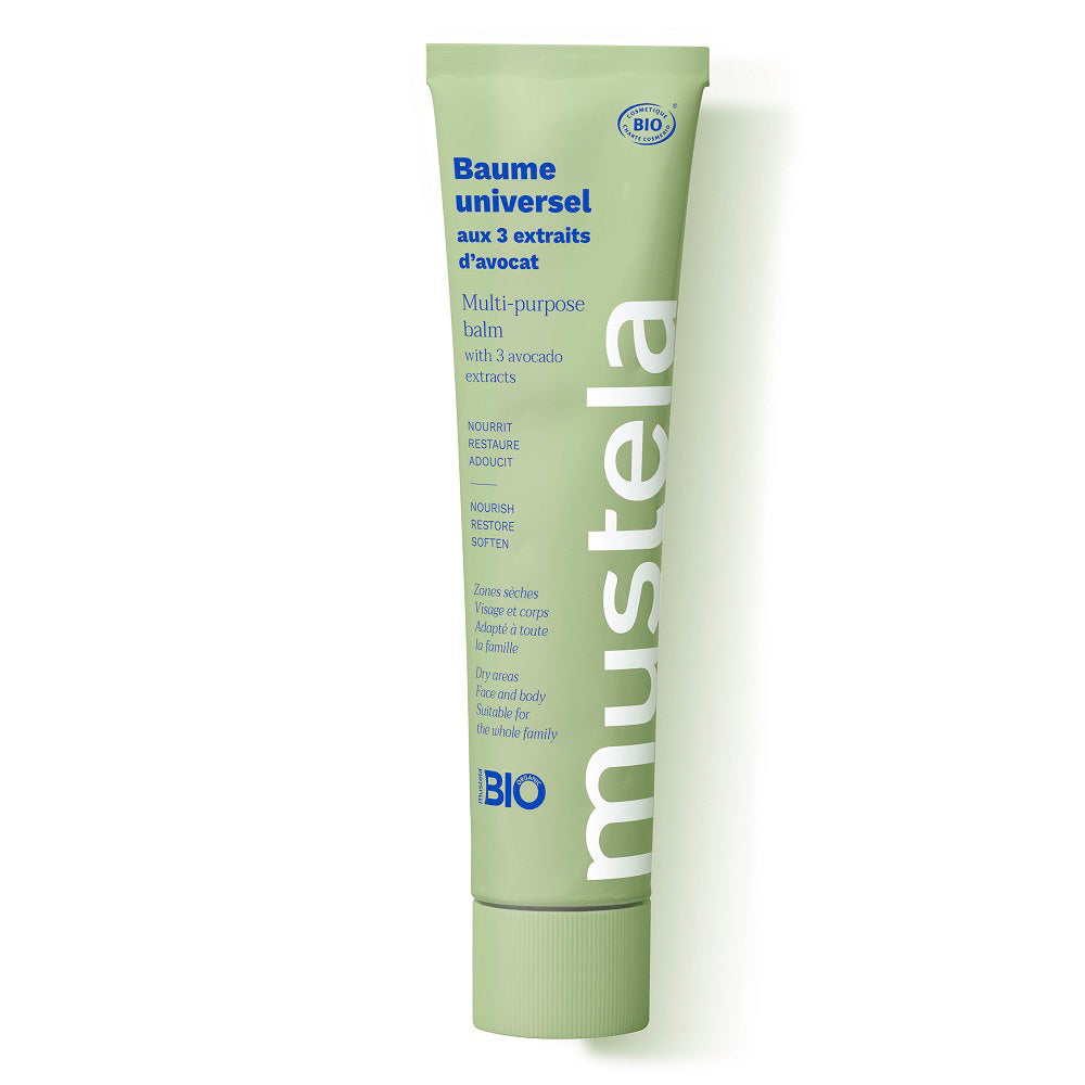 Mustela Mustela, Multi Purpose, Hydratisierend, Nährend, Feuchtigkeitsspendend, Körperbalsam, 75 ml Regular