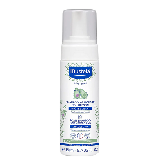 Mustela Avocado Haarshampoo 150 ml – Sanfte Reinigung für Kinderhaar