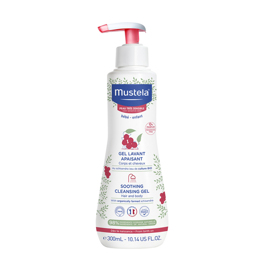 Mustela Schisandra Duschgel 300 ml – Sanfte Reinigung für empfindliche Kinderhaut