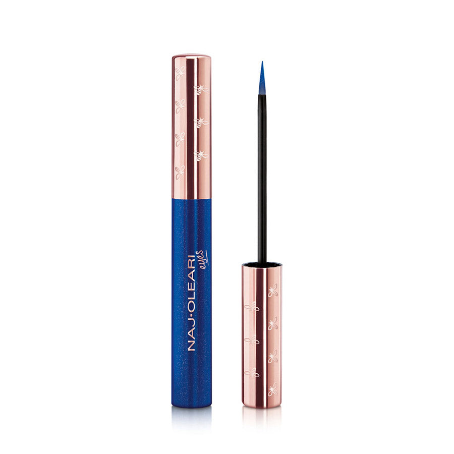 Naj Oleari, Impeccable, Präzise, Flüssiger Eyeliner, 02, Blauer Magnet, 0.5 g