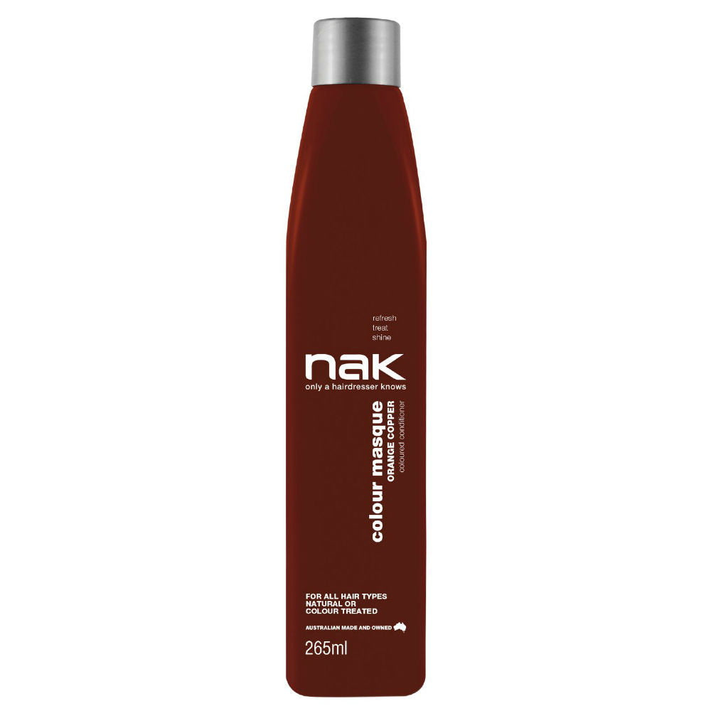 Nak Nak, Signature, Haarfarben-Creme-Maske, Orange Copper, 265 ml Regular