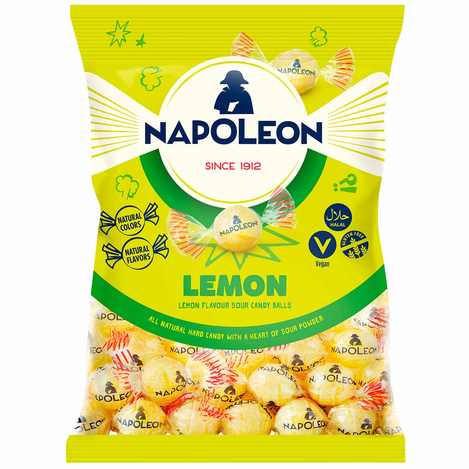 Napoleon Lemon Bonbons 130g - Candyshop.ch