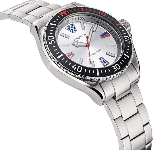 NAUTICA NAPCPS905 Multifunction - Case: 46 mm Armbanduhr 46 mm