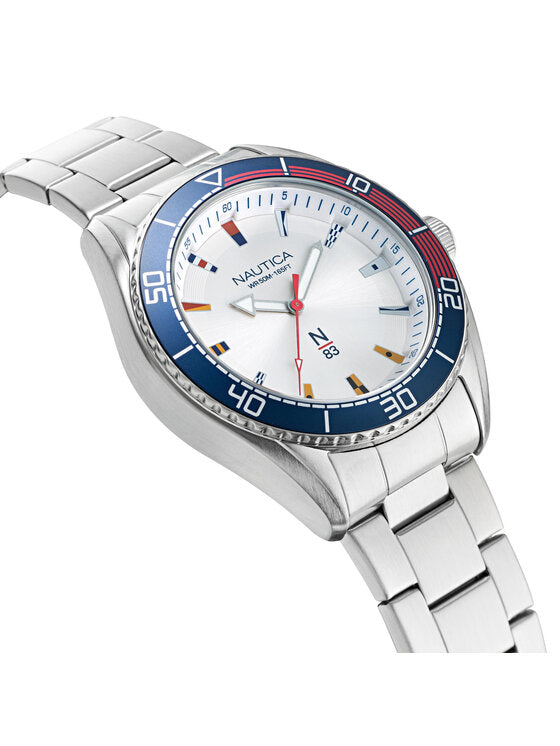 NAUTICA NAPFWS005 Analoguhr Armbanduhr 44 mm