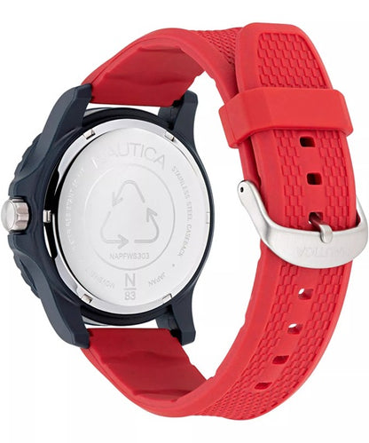 NAUTICA NAPFWS303 Analoguhr Armbanduhr 45 mm ansicht-2
