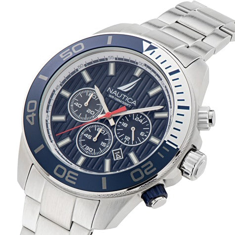 NAUTICA NAPNOF303 Analoguhr Armbanduhr 48 mm