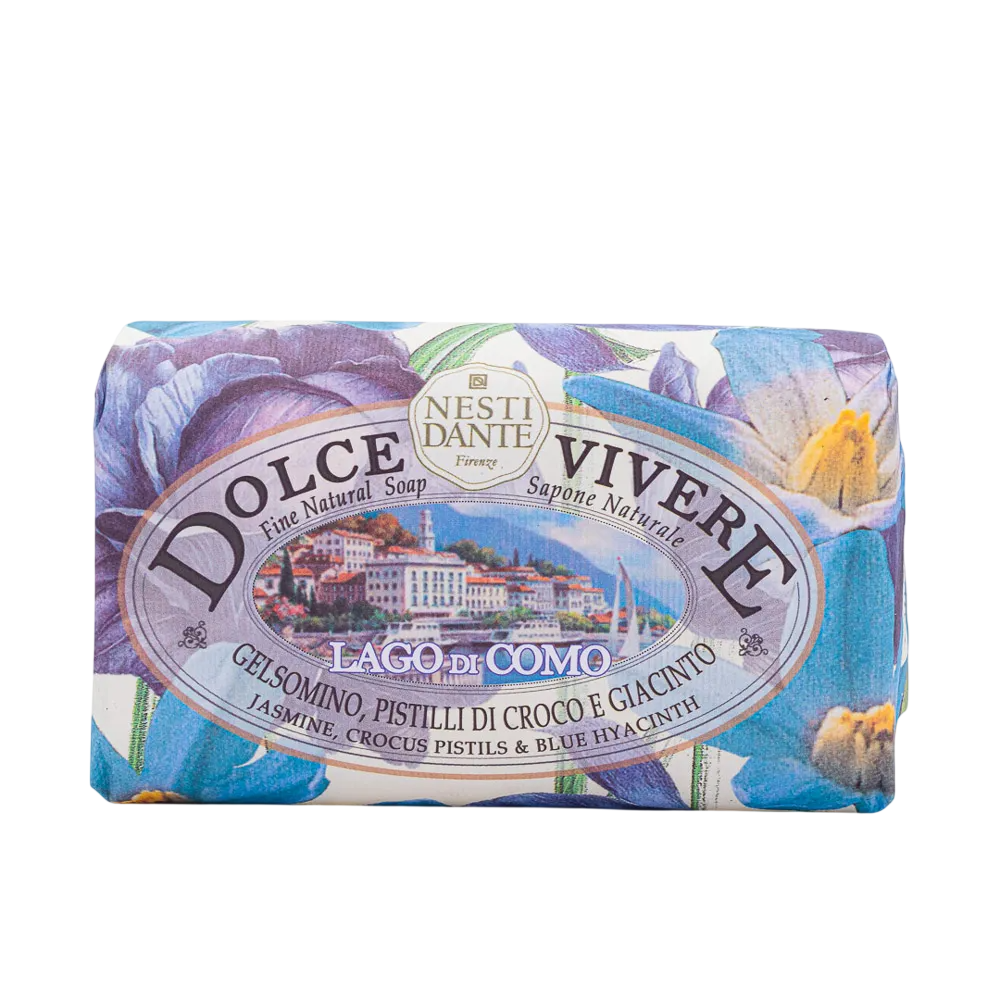 Nesti Dante Nesti Dante, Dolce Vivere Lago Di Como, Reinigung und Hydratisierung, Floral, Duftende Seifenstück, 250 g Regular