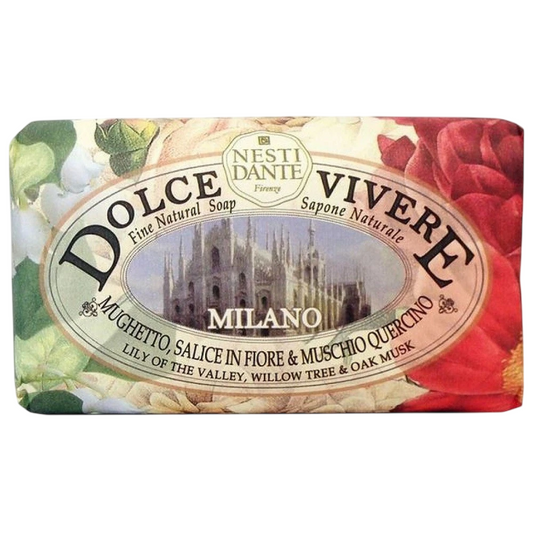 Nesti Dante Nesti Dante, Dolce Vivere Milano, Reinigung und Hydratisierung, Duftende Seife, 250 g Regular