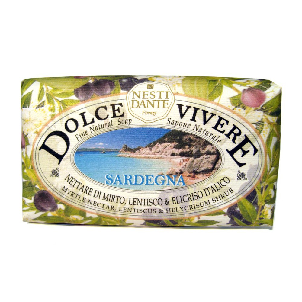 Nesti Dante Nesti Dante, Dolce Vivere Sardegna, Beruhigend, Seifenstück, 250 g Regular