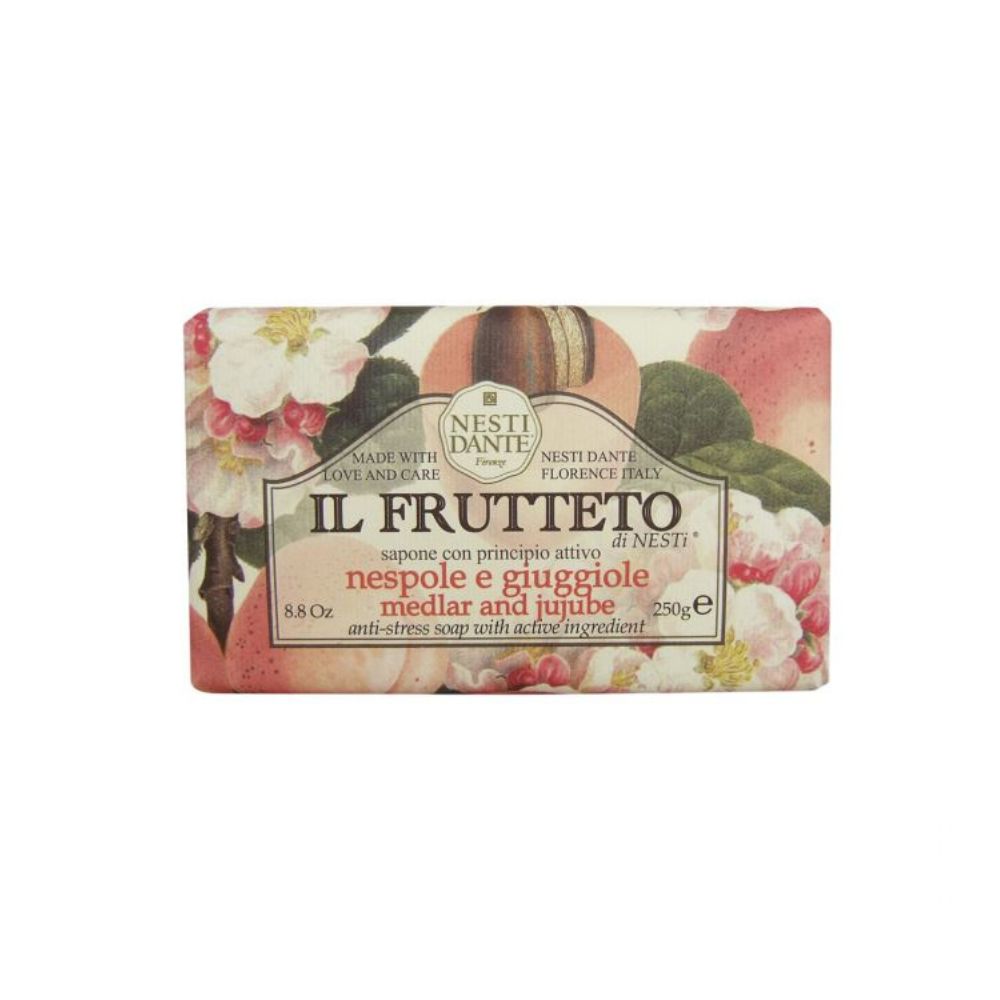 Nesti Dante Nesti Dante, Il Frutteto, Medlar & Jujube, Beruhigend, Seifenstück, 250 g Regular