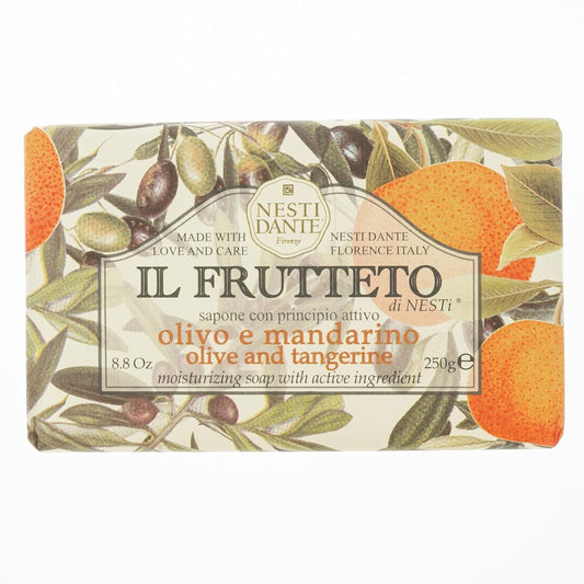 Nesti Dante Nesti Dante, Il Frutteto, Olive & Tangerine, Seifenstück, 250 g Regular