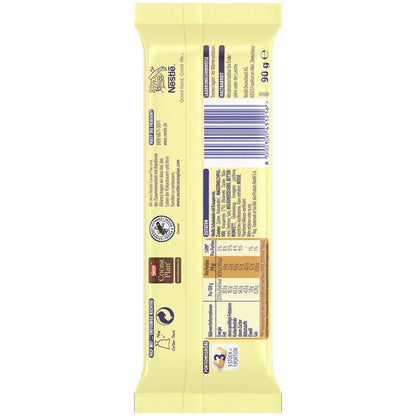 Nestlé Die Weisse Crisp 90g Weiße Schokolade mit Knusperreis
