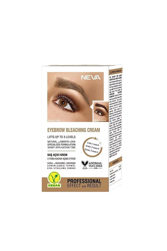 Neva Neva, Eyebrow Bleaching Cream, Aufhellen, Haaroxidationscreme, 30, 30 ml Regular