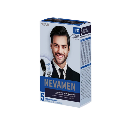 Neva Neva, Nevamen, Semi-permanente Haarfarbe, 5/0 Natural Medium Brown, 150 ml Regular