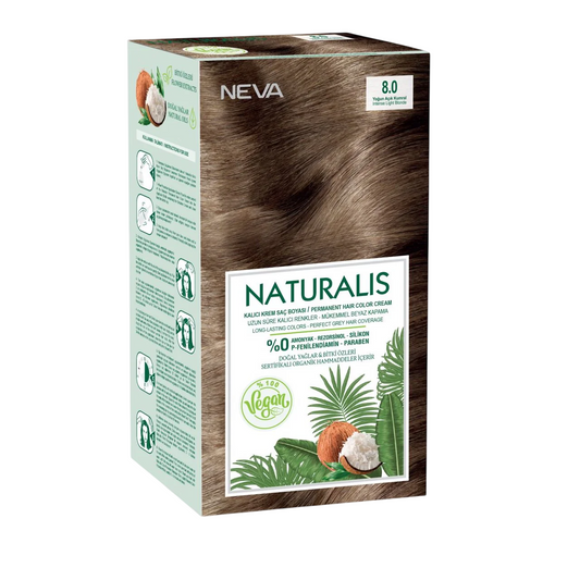Neva Neva, Naturalis, Permanente Haarfarbe, 7.0 Intense Blonde, 150 ml Regular